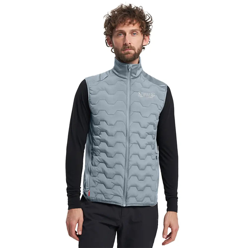 Cutter & Buck Men's Tenson Txlite Solvik Recycled Hybrid Midlayer Vest