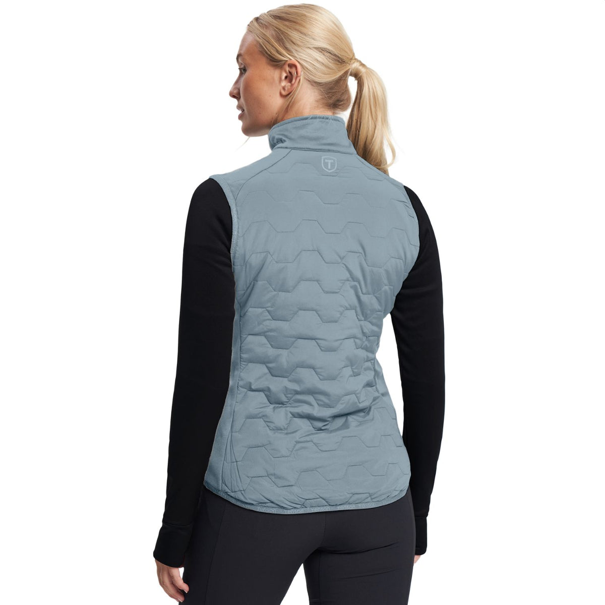 Cutter & Buck Women's Tenson Txlite Solvik Recycled Hybrid Midlayer Vest